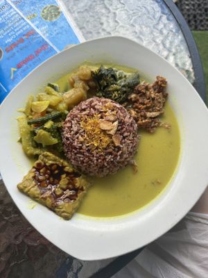   at Wulan Vegetarian Warung in Ubud