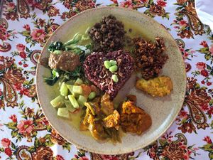 Forgot :) at Wulan Vegetarian Warung in Ubud