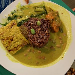 curry at Wulan Vegetarian Warung in Ubud