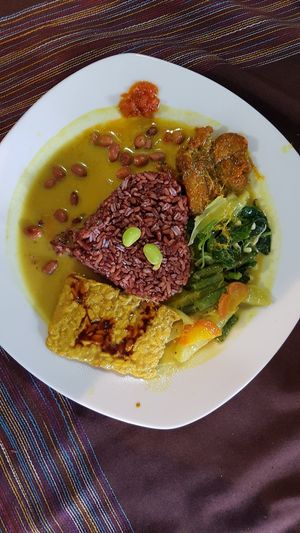 Curry at Wulan Vegetarian Warung in Ubud