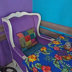 Comfy chair waiting for you at Wulan's. Try it out when you're in Ubud. at Wulan Vegetarian Warung in Ubud