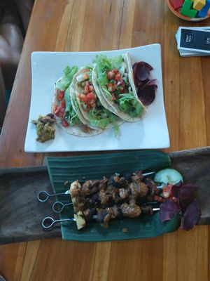 I dont remember the name of this meal but its 100% vegan at Wulan Vegetarian Warung in Ubud