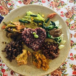 7 Veg at Wulan Vegetarian Warung in Ubud