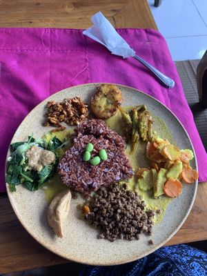 Wulan 7 - veg  at Wulan Vegetarian Warung in Ubud