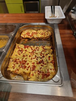 Lasagna at Maran Vegan Bistro in Vienna