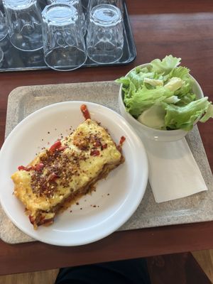 Lasagne with included salad   at Maran Vegan Bistro in Vienna