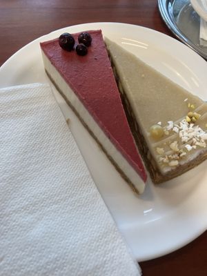 Waldfrucht + Apfel Vanille   at Maran Vegan Bistro in Vienna