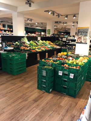 Fresh produce at Maran Vegan Bistro in Vienna