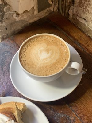 lattee at Brew Lab in Edinburgh