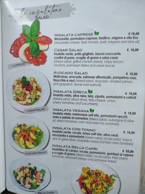  at Caffe Augusto in Capri