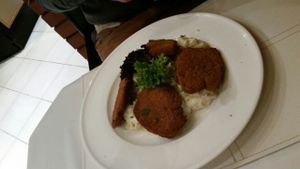 Seitan  at Napfenyes Bistro in Budapest
