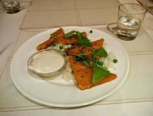 Cheese at Napfenyes Bistro in Budapest