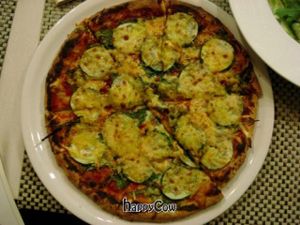 pizza at Napfenyes Bistro in Budapest