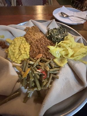 Tasty platter!   at Andu Caffe in East London