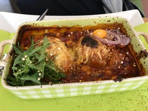 Gericht at triVida in Klagenfurt