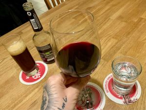 (good) wine at triVida in Klagenfurt