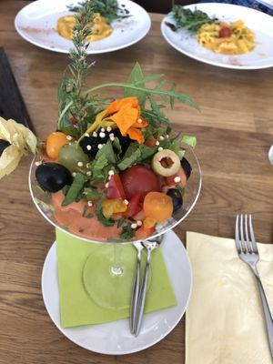 “Salmon” Cocktail at triVida in Klagenfurt