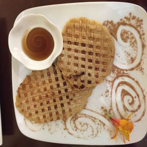 waffle  at The Green Patio in Cusco
