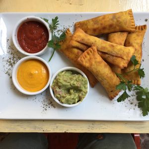 tequeños for two at The Green Patio in Cusco