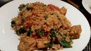 spicy fried rice at Maui Thai Bistro in Kihei