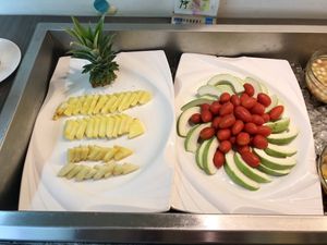 Fruits at Ruò Hé Vegetable Hot Pot - Like Lotus  in Taipei
