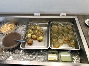 Jello desserts at Ruò Hé Vegetable Hot Pot - Like Lotus  in Taipei