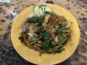 Noodle dish  #Veganuary at Mild cafe in Chiang Mai