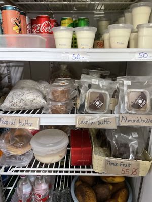 Home made but butters for sale   at Mild cafe in Chiang Mai