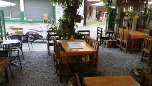 inside seating at Mild cafe in Chiang Mai