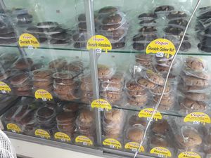 Vegan cookies! at Mild cafe in Chiang Mai