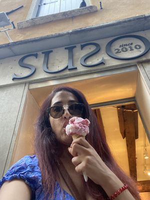   at Gelatoteca SuSo in Venice