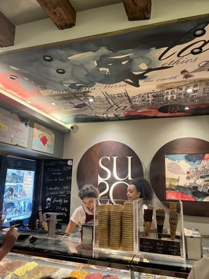Suso   at Gelatoteca SuSo in Venice