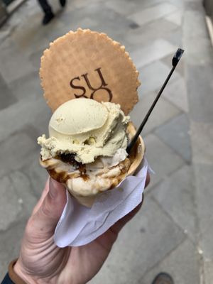 Medium cup  at Gelatoteca SuSo in Venice