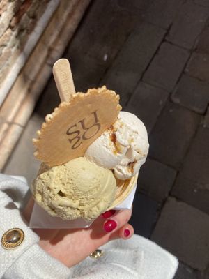 Pistachio   at Gelatoteca SuSo in Venice