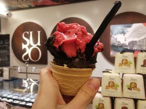 Delicious icecream at Gelatoteca SuSo in Venice