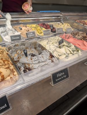 selection at Gelatoteca SuSo in Venice