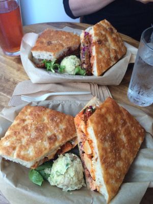 An orgy for the taste buds (and all vegan). at Analog in Oakland