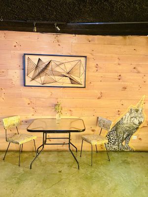 Inside of the restaurant at Taller Veganico in Monterrey