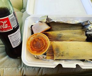 Vegan tamales  at Momcorn in Gurnee