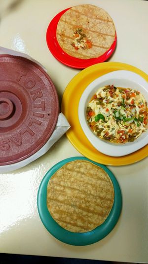 nopalitos con tortilla at Momcorn in Gurnee