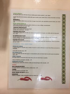 VEGAN Menu back at Momcorn in Gurnee