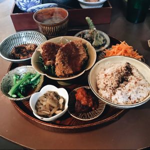 Lunch set at Padma in Kyoto