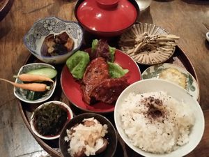 Macro plate at Padma in Kyoto