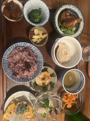 Peaceful set  at Padma in Kyoto