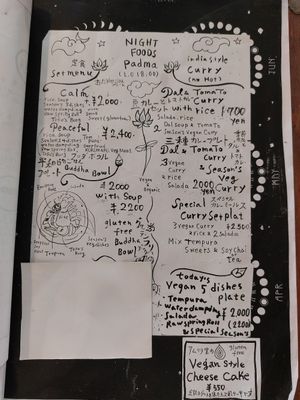 Dinner at Padma in Kyoto