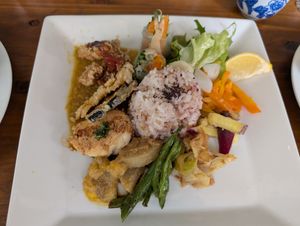 Buddha Bowl at Padma in Kyoto