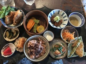 2000¥ Bento  at Padma in Kyoto