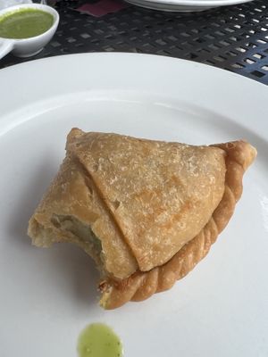 Samosas (order is 2)  at Himalayan Kitchen in Durango