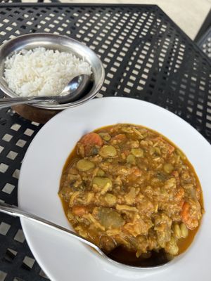 Veggie curry  at Himalayan Kitchen in Durango