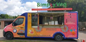 Catering van ready for any of your occasions. Serving Indian Street food. 
Dosas, Mumbai burger, onion bhaji burger, paneer tikka wrap, pani puri and many more.... at Simply Veg in Brighton